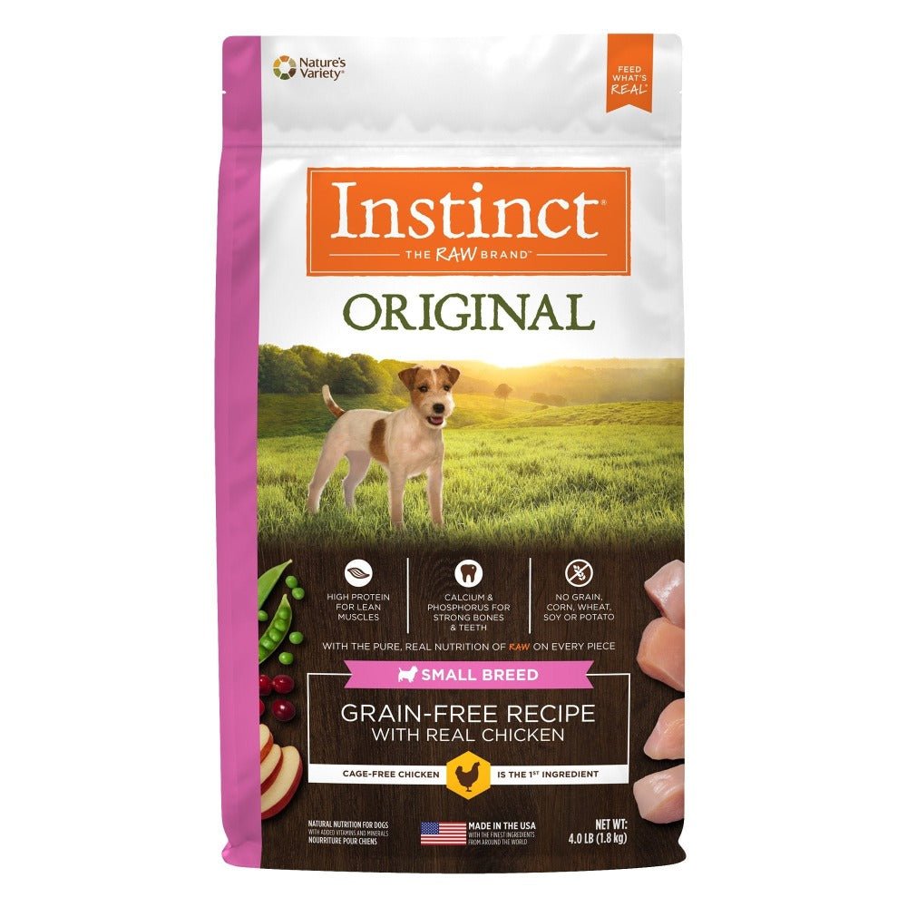 Instinct Original Alimento para Perros de Raza Pequeña, Receta de Pollo - Instinct México