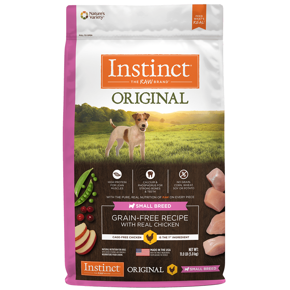 Instinct Original Alimento para Perros de Raza Pequeña, Receta de Pollo - Instinct México