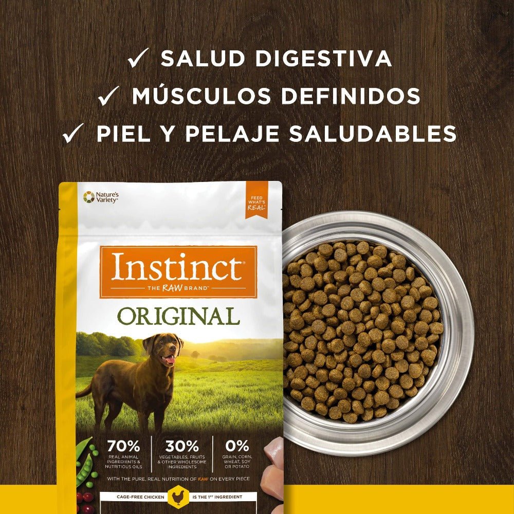 Instinct Original Alimento para Perros, Receta Pollo - Instinct México