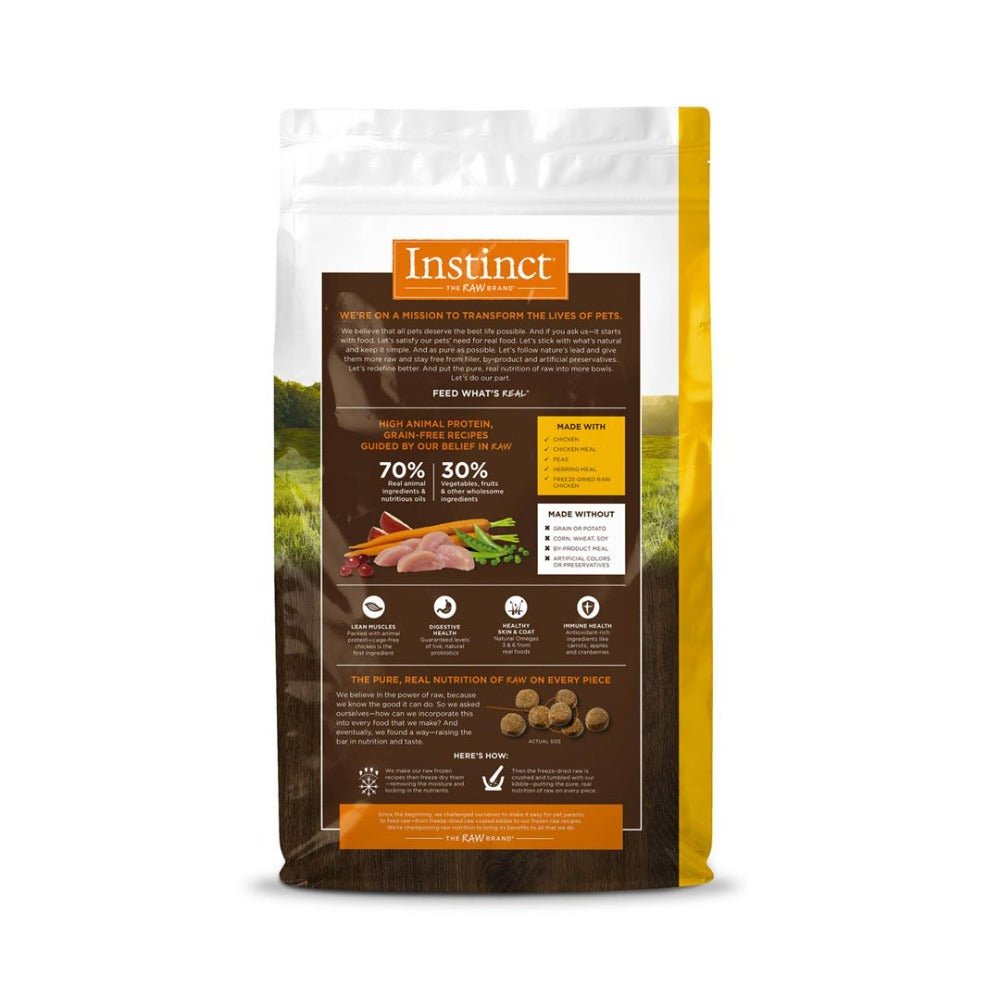 Instinct Original Alimento para Perros, Receta Pollo - Instinct México