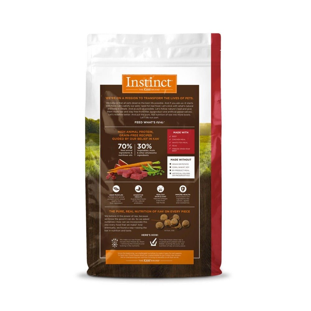 Instinct Original Alimento para Perros, Receta Res - Instinct México