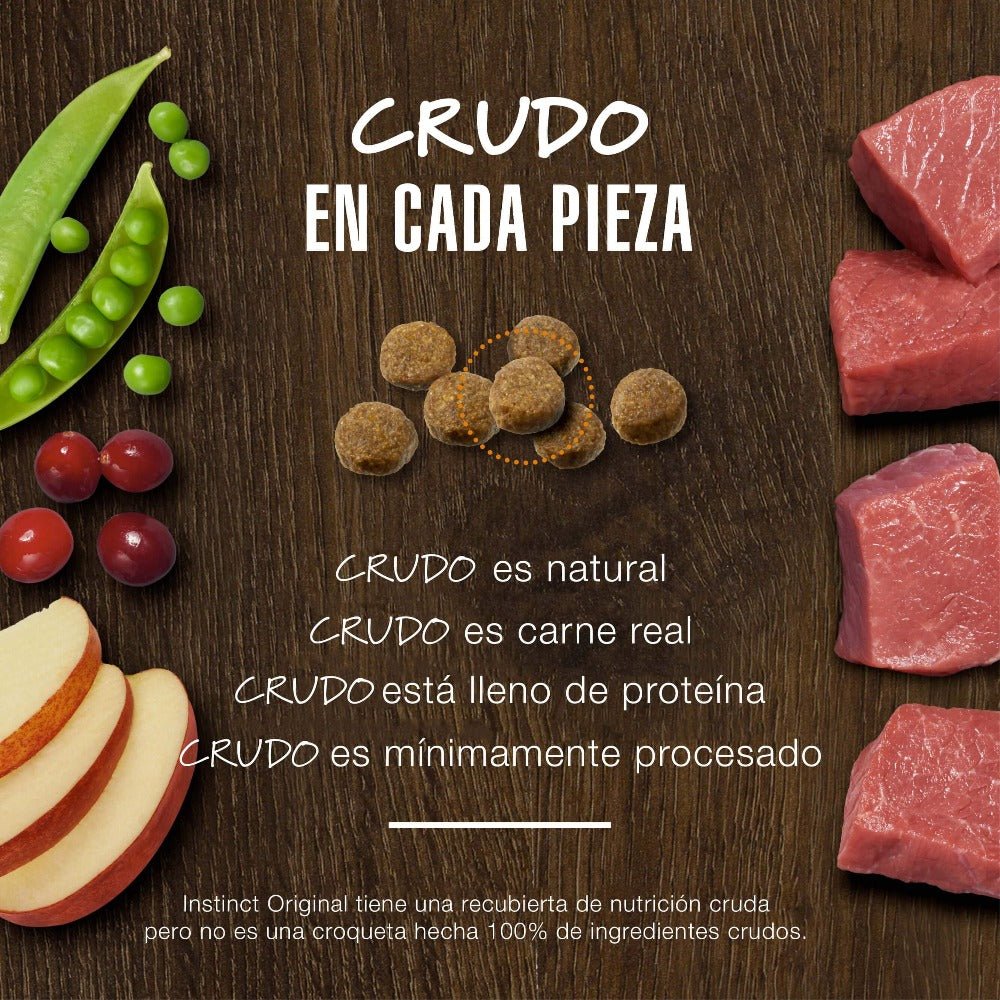 Instinct Original Alimento para Perros, Receta Res - Instinct México