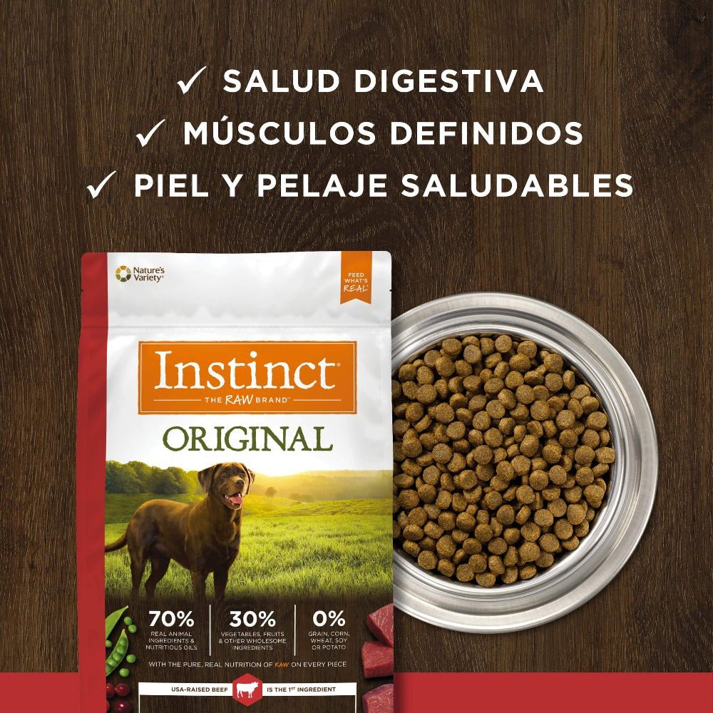 Instinct Original Alimento para Perros, Receta Res - Instinct México