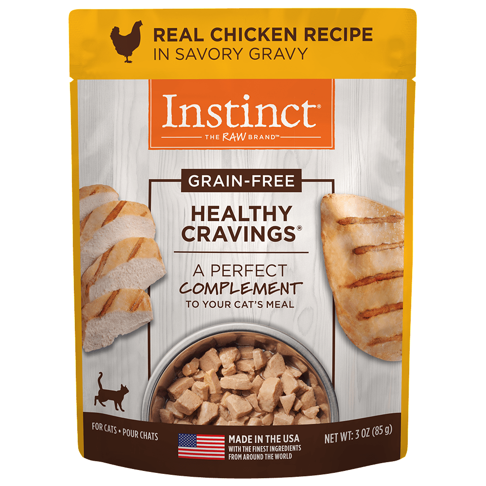 Instinct Original Healthy Cravings Alimento Húmedo para Gato, Receta de Pollo 85g - Instinct México