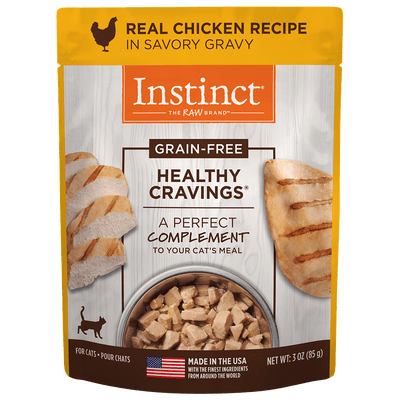 Instinct Original Healthy Cravings Alimento Húmedo para Gato, Receta de Pollo 85g - Instinct México