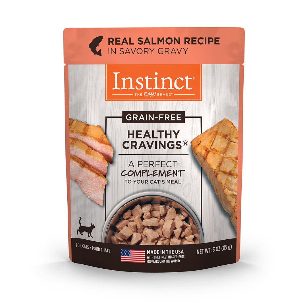 Instinct Original Healthy Cravings Alimento Húmedo para Gato, Receta de Salmón. 85 g - Instinct México