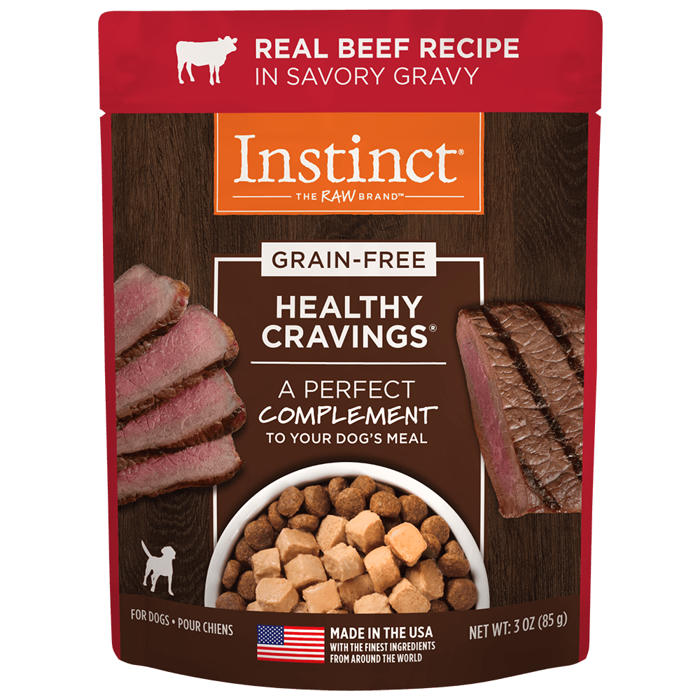 Instinct Original Healthy Cravings Alimento Húmedo para Perro, Receta de Res 85g - Instinct México