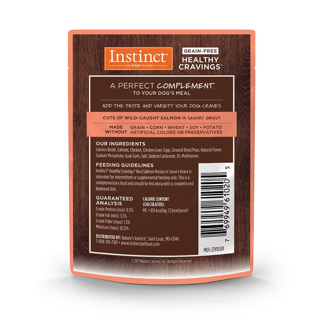 Instinct Original Healthy Cravings Alimento Húmedo para Perro, Receta de Salmón 85 g - Instinct México