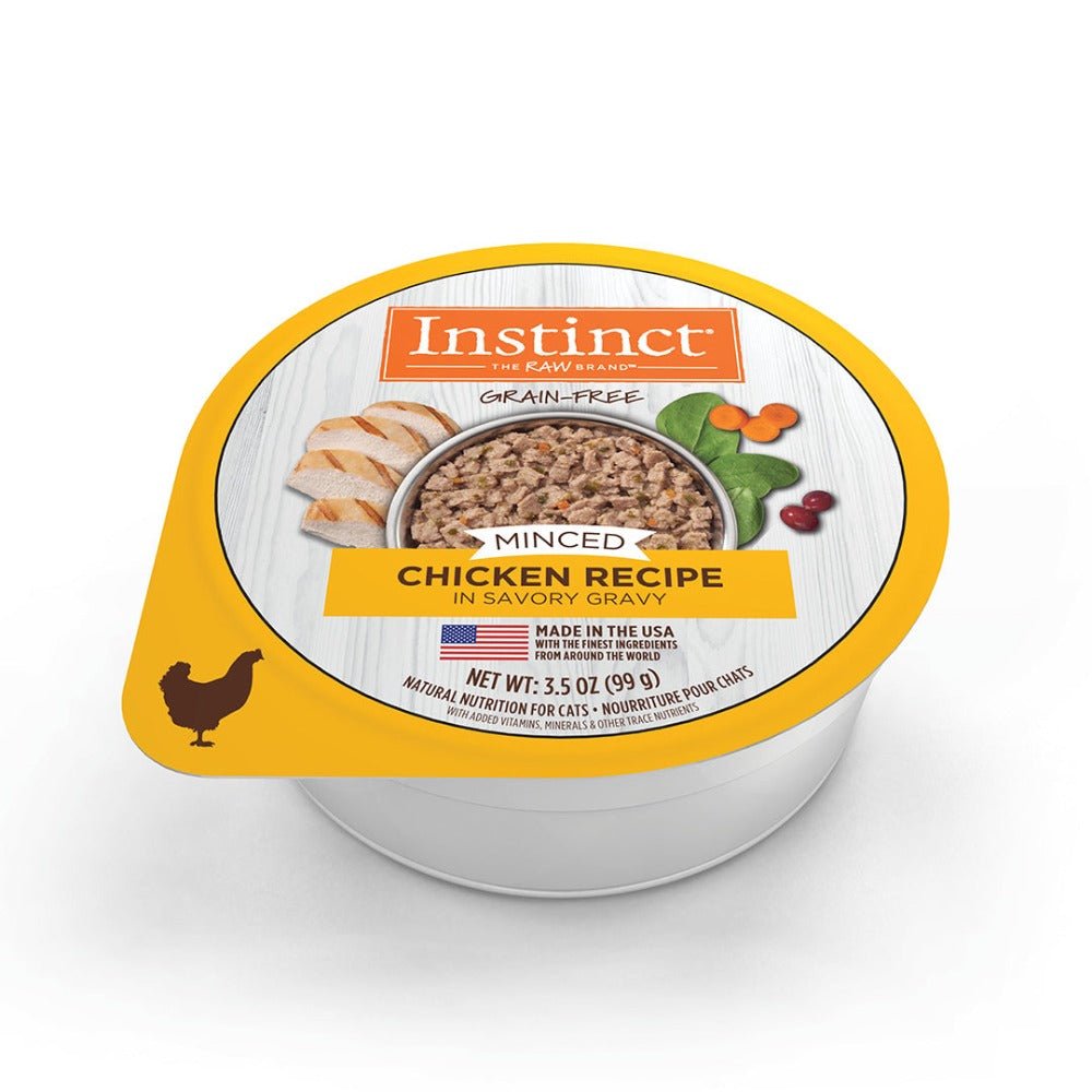 Instinct Original Minced Cups Alimento Húmedo Para Gato, Sabor Pollo. 99 g - Instinct México