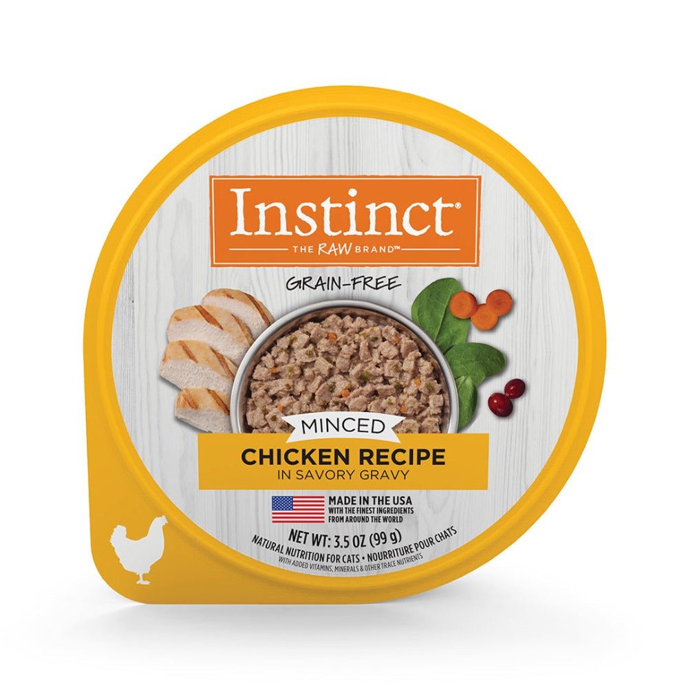 Instinct Original Minced Cups Alimento Húmedo Para Gato, Sabor Pollo. 99 g - Instinct México