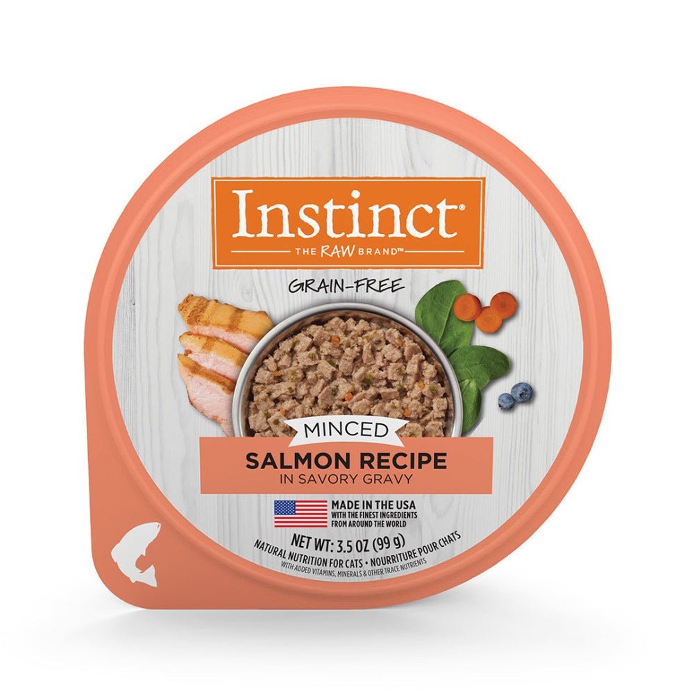 Instinct Original Minced Cups Alimento Húmedo Para Gato, Sabor Salmón. 99 g - Instinct México