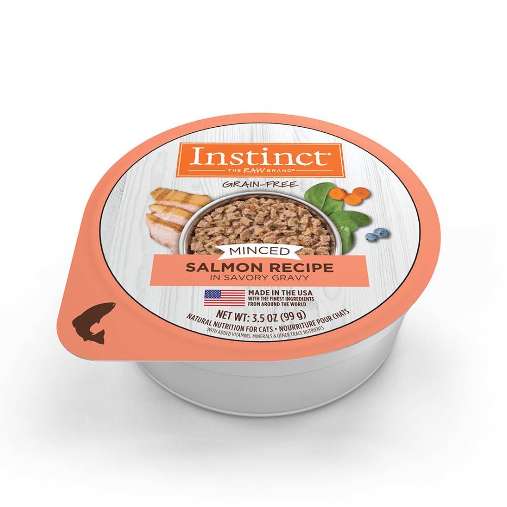 Instinct Original Minced Cups Alimento Húmedo Para Gato, Sabor Salmón. 99 g - Instinct México