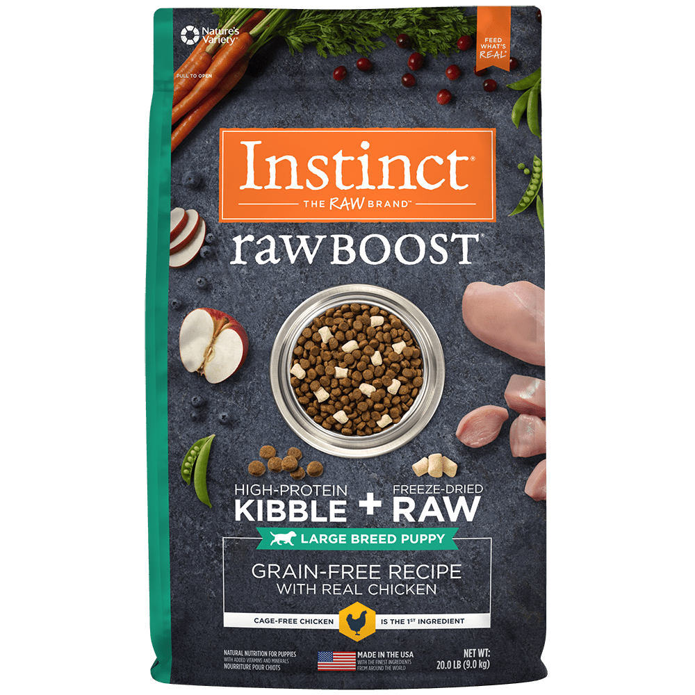 Instinct Raw Boost Croquetas para Cachorro de Razas Grandes - Instinct México