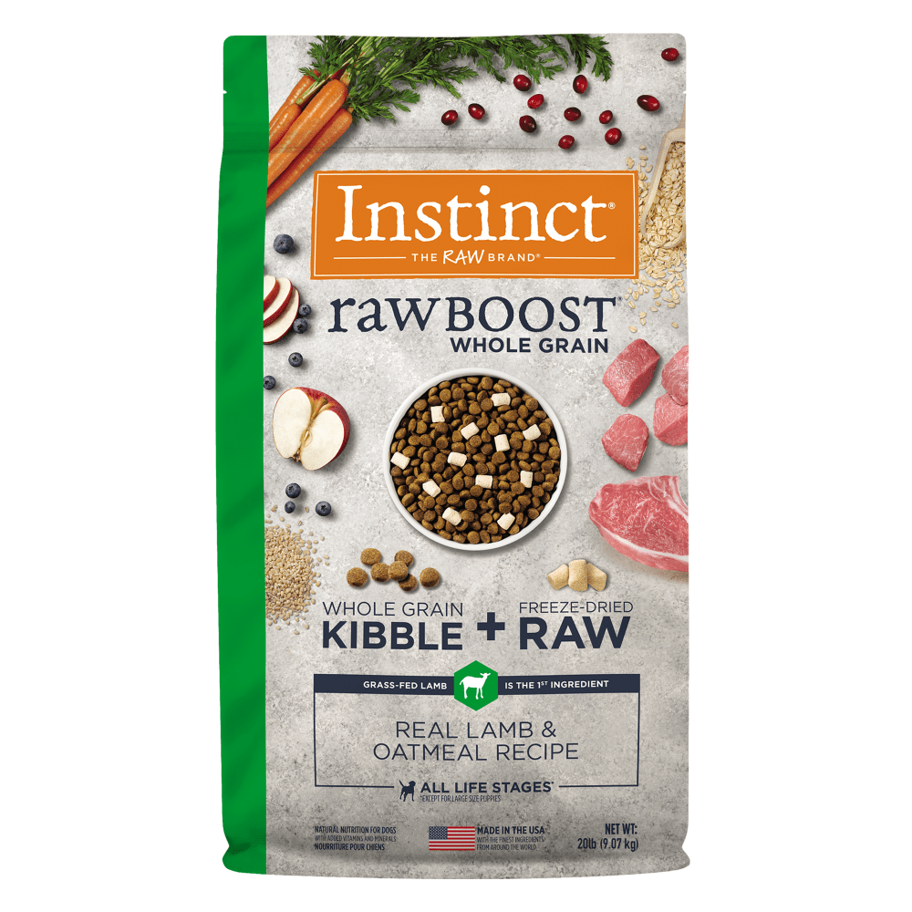 Instinct Raw Boost Croquetas para Perro, Receta de Cordero - Instinct México