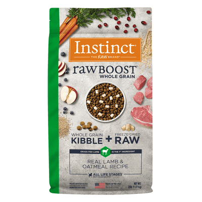 Instinct Raw Boost Croquetas para Perro, Receta de Cordero - Instinct México